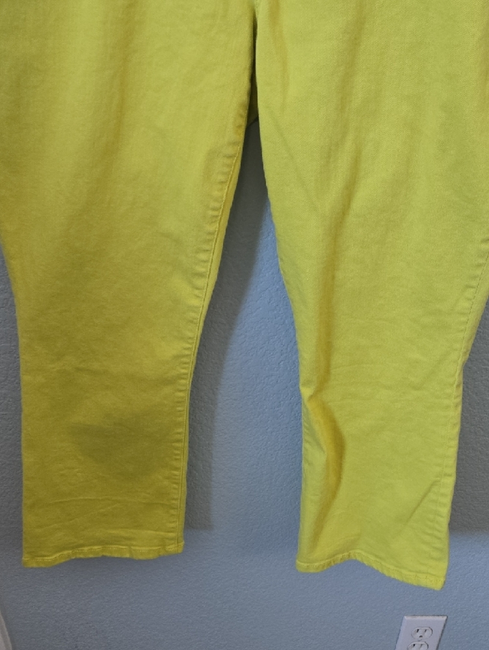 CAbi Sunshine Yellow Straight Leg Jeans - Picture 6 of 11